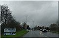 Entering Minehead on the A39