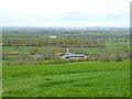 View WNW from hill above Woolland