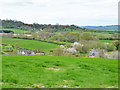 View west from hill above Woolland