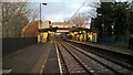 Longbenton Metro station looking east