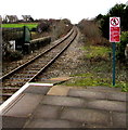 Railway north from Kilgetty towards Narberth