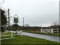 Wroot village sign - Woodside Lane