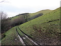 Llwybr ger Tan-y-mwmffri / Path near Tan-y-mwmffri.