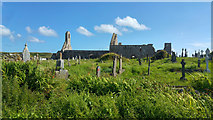 V4364 : Graveyard at Ballinskelligs Priory, County Kerry by Phil Champion