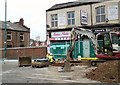 Roadworks on Wellington Road South