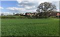 Northern edge of Leamington ? backs of houses, Lamintone Drive