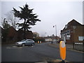 Roundabout on Cores End Road, Bourne End