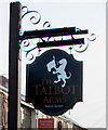 Talbot Arms name sign, Talbot Green