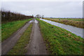 TF0195 : Path along the River Ancholme by Ian S