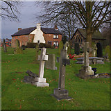 SD5421 : St Andrew's churchyard by Ian Taylor