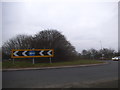 Roundabout on the A158 near Riseholme