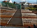 Tywyn railway station level crossing