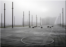 J3575 : Titanic Belfast in the fog by Rossographer