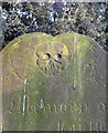 Tombstone detail (1774), Ewell churchyard