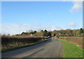 Road Leaving The Bowling Green Inn Hadley