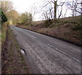 Unclassified road from Burford towards Witney, Oxfordshire