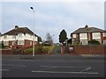 Entrance to Summerway Park from Pinhoe Road, Whipton