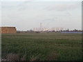 View towards Drax power station