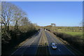 SK9908 : The A1 west of Great Casterton by Tim Heaton