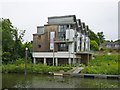 Recent housing by River Medway