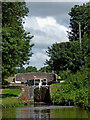 Meaford Locks north-west of Stone in Staffordshire