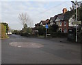 Mini-roundabout in the B4562, Lisvane, Cardiff