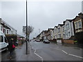 Looking northwards in Parchmore Road