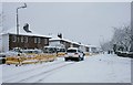 Mosshead Road in the snow