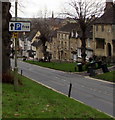 Free car park this way, Burford