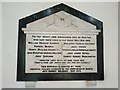 War memorial inside St Mary the Virgin Church, Denton