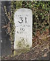 Old Milestone by the former A129, Old London Road, 30m West of Church Road