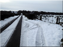 H5172 : Snow along Crocknacor Road by Kenneth  Allen