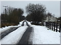 Snow along Crocknacor Road