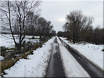 H5173 : Snow along Crocknacor Road by Kenneth  Allen