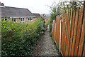 Path leading to Helmton Road, Sheffield