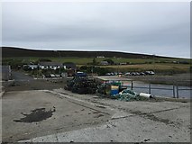 HY4327 : Rousay Harbour by stalked