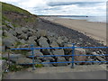 The end of the promenade at North Sands, Hartlepool