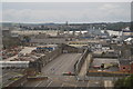 View west from Keyham Viaduct