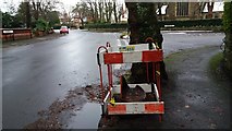 SP0882 : Remains of Edwardian Postbox in St Agnes Road by Paul Collins