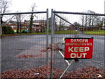 H4672 : Keep Out sign, Omagh by Kenneth  Allen