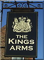 Sign for the Kings Arms, Newport