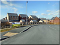 New housing estate at Cutsyke