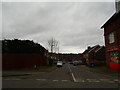 Looking from Camelsdale Road into New Road