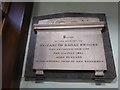 All Saints, Upper Norwood: memorial (i)