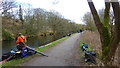 Anglers Along Sankey Canal