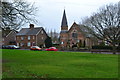 View across the green, Marsh Green