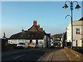 Crossing the bridge into Wadebridge