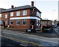 SJ3057 : Former HSBC bank branch, Caergwrle, Flintshire by Jaggery