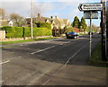 Westhall Hill direction sign, Fulbrook, West Oxfordshire