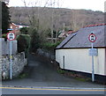 SJ3057 : No motor vehicles except for access signs, Caergwrle, Flintshire by Jaggery